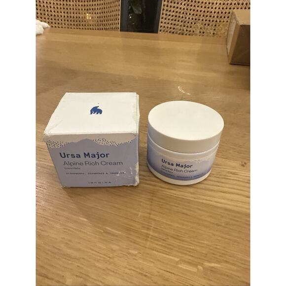 Ursa Major Alpine Rich Cream 1.69 oz / 50 ml See Pics Exp 09/2027 - Picture 1 of 4